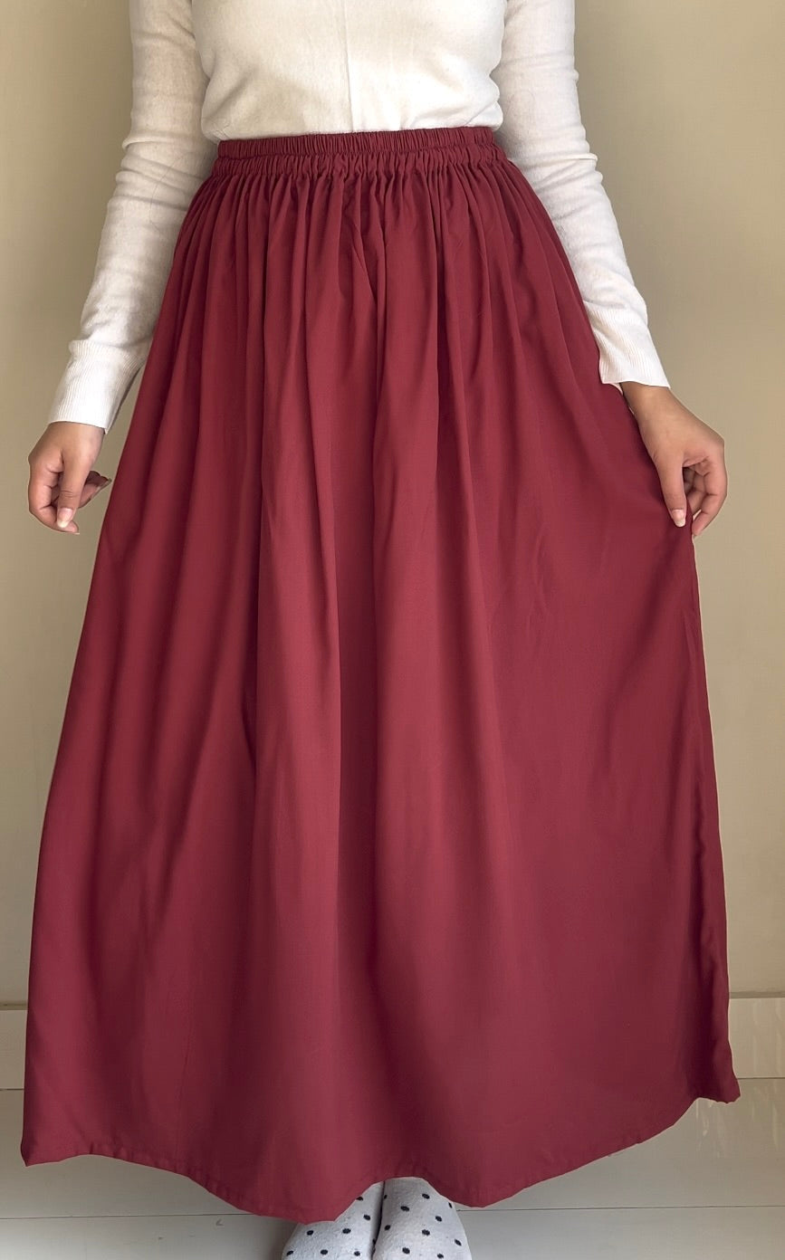 CHERRY FLAME | FLOWY A-LINE