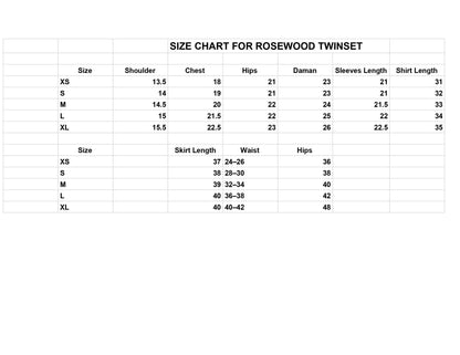 ROSEWOOD TWINSET